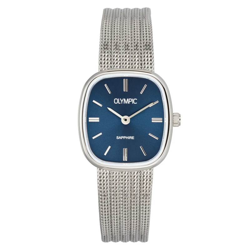 Olympic RetroChic Silver Women's Watch OL73DSS002