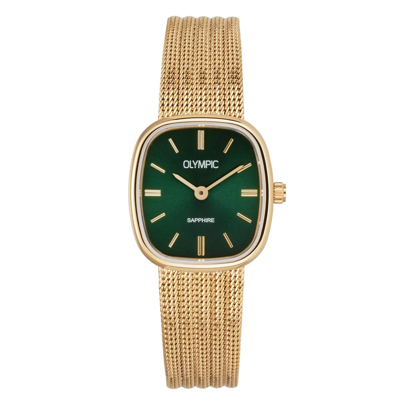 Olympic RetroChic Goudkleurig Dameshorloge OL73DDS002