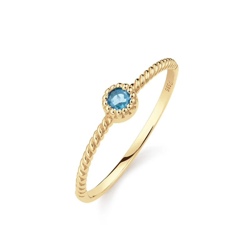 Jackie Gold Grimaldi London 14 Karaats Gouden Ring 585 JKR25.512-52