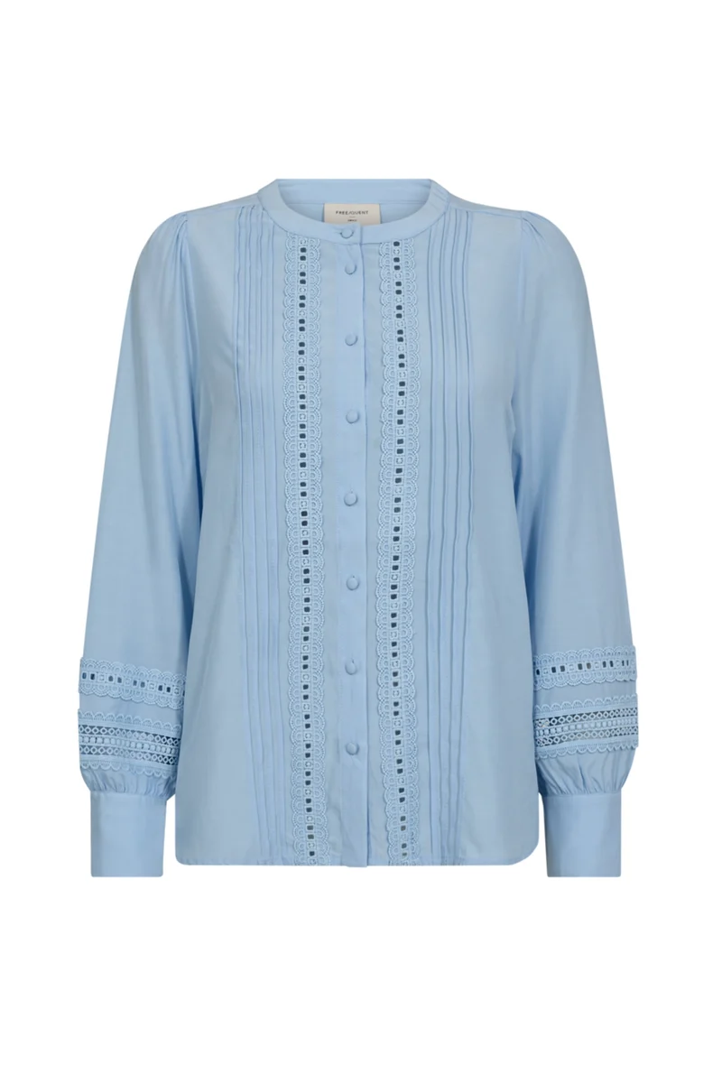 Blouse Fqsweetly Chambray Blue