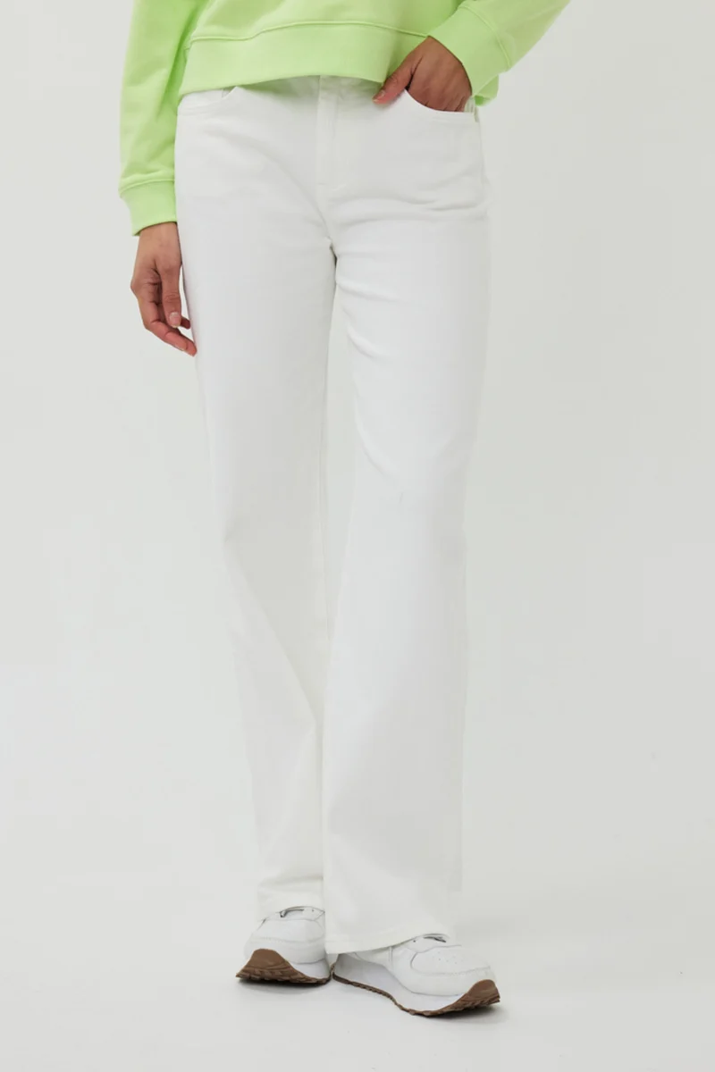 Jeans Wide Leg Offwhite SP25.12014