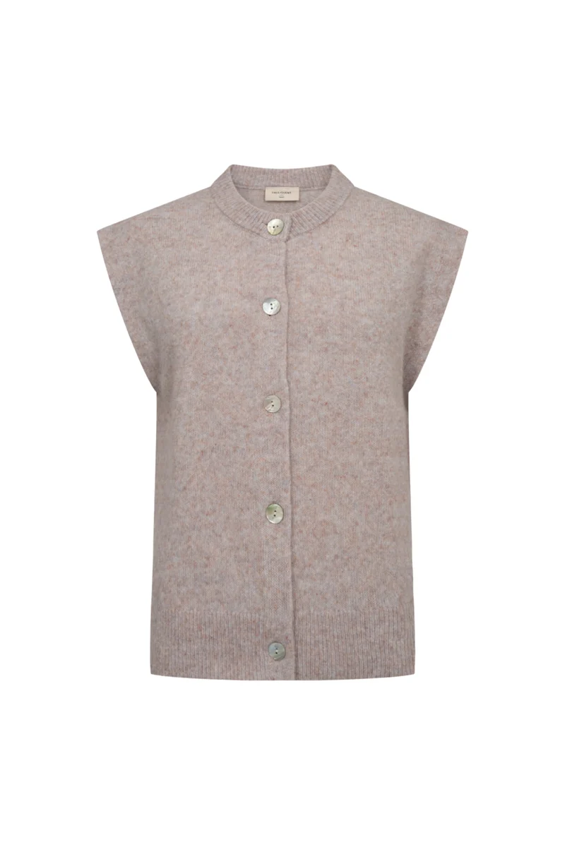 Vest Fqalpa Pale Mauve Melange 211502