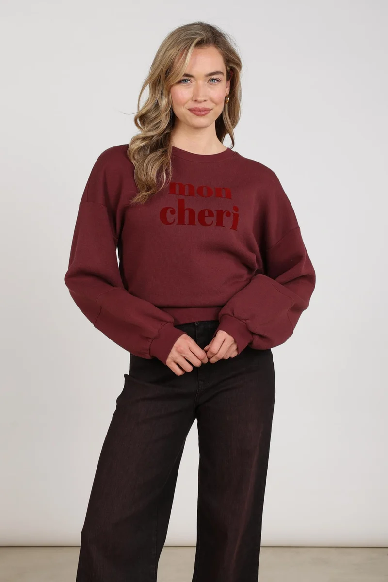 Trui Nicola Cherry NKF03099