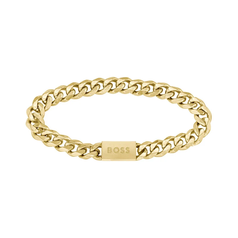 Hugo Boss BOSS Chain Gold-coloured Bracelet HBJ1580403M