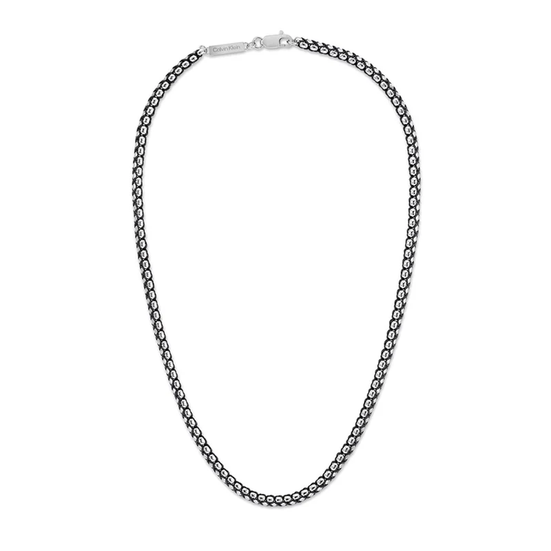 Calvin Klein Fused Silver Necklace CJ35100038