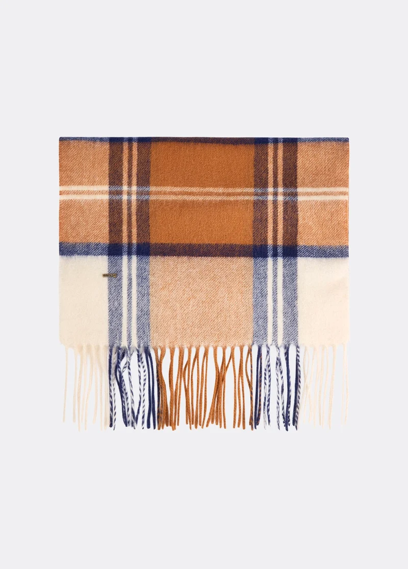 New Ross Sjaal Ruit-dessin - Ochre