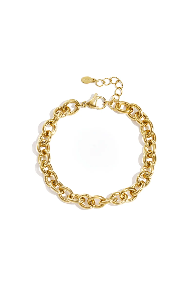 Kettingarmband Dames – RVS – Goud & Zilver – Minimalistisch