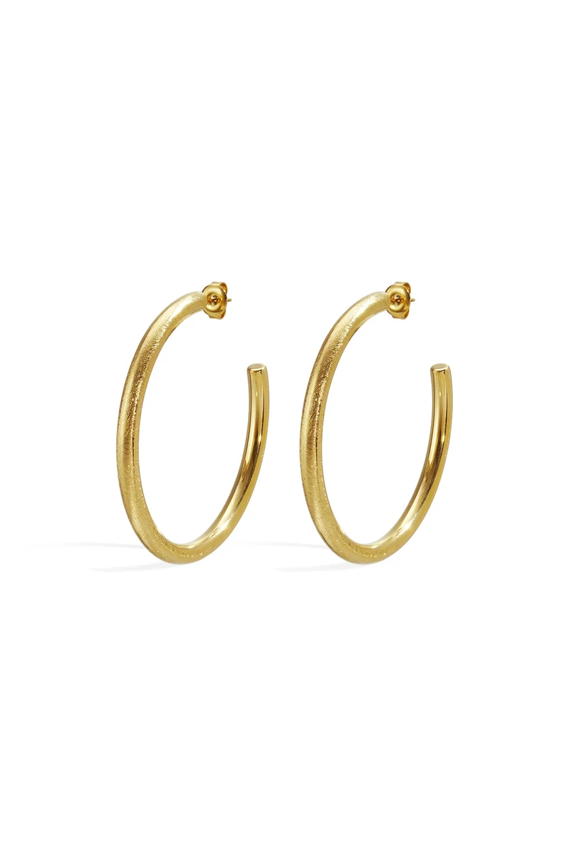 Oorringen Dames – 304 RVS – Goud & Zilver