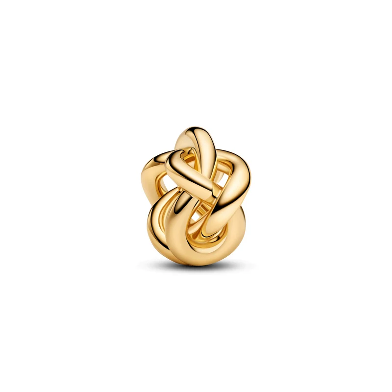 Pandora Moments Gold Plated Knoop Bedel 763755C00