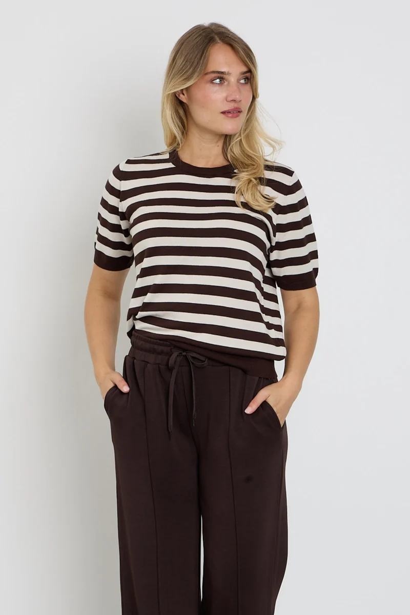 Trui Fqjoel Striped Mole Moonbeam 204793
