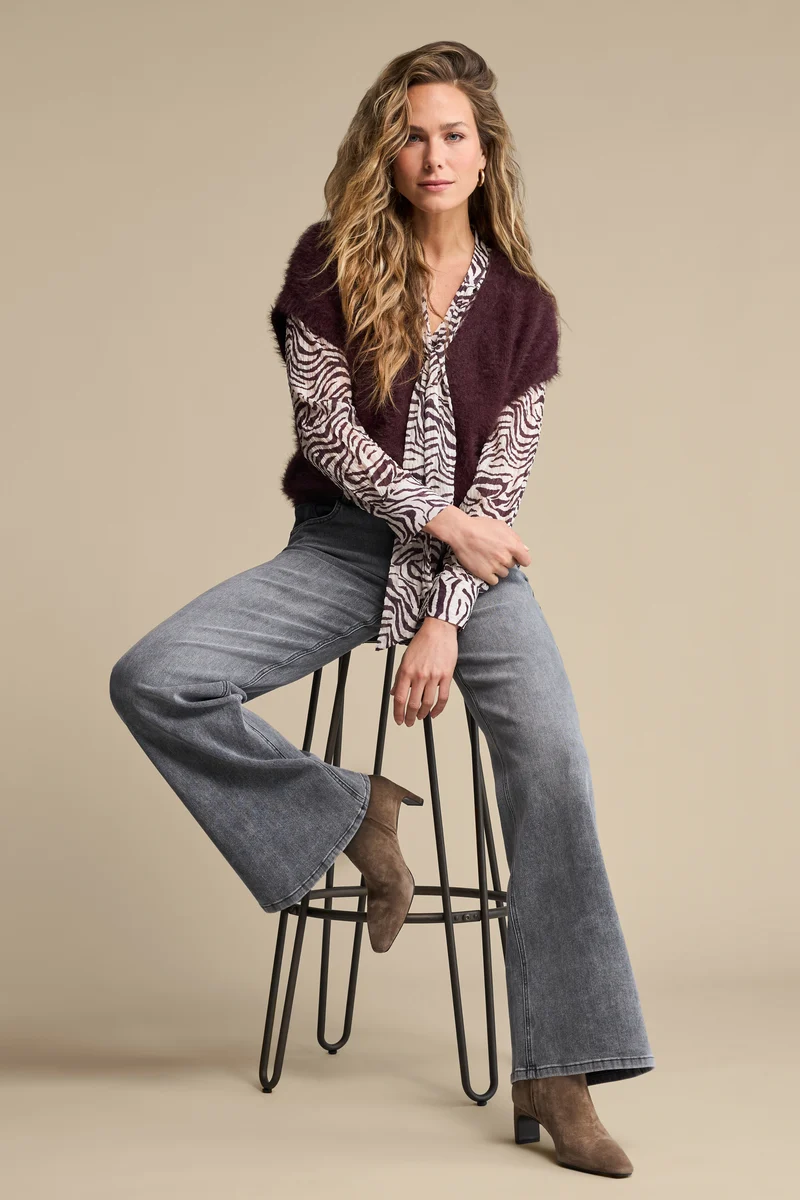 Broek Brielle Grey Denim SRB5131 L33