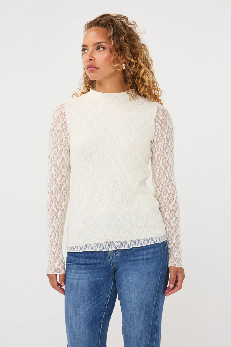 Top Lace Offwhite F26.30504