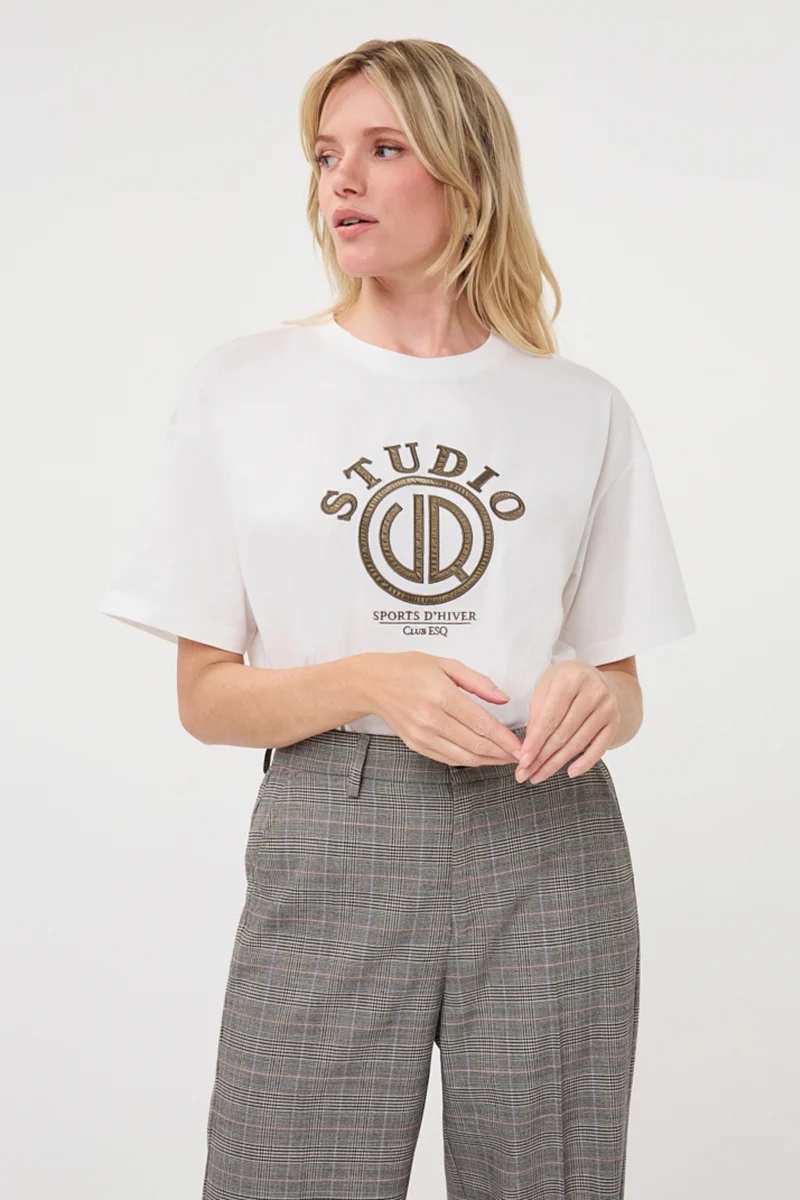 T-shirt Studio Offwhite F26.05537