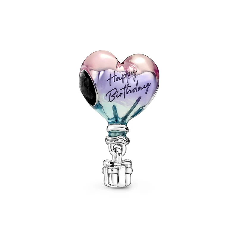Pandora Moments 925 Sterling Zilveren Happy Birthday Hot Air Balloon Bedel 791501C01