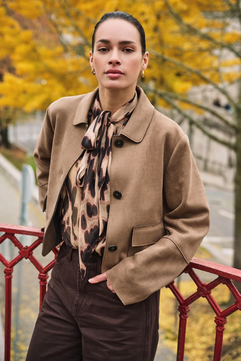 Blouse Scarf Soft Embrace Print F26.14500