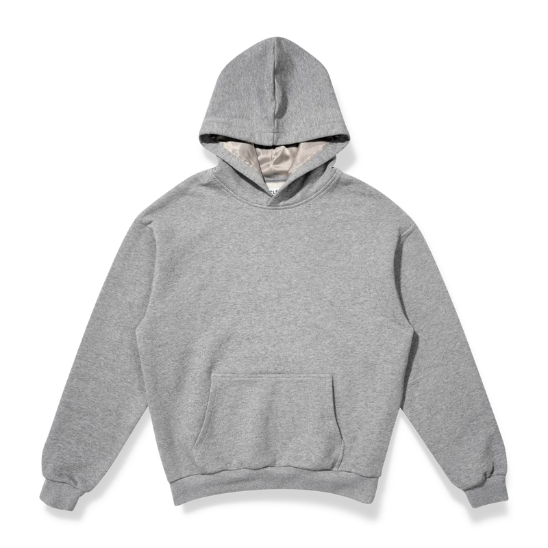 Met zijde gevoerde hoodie