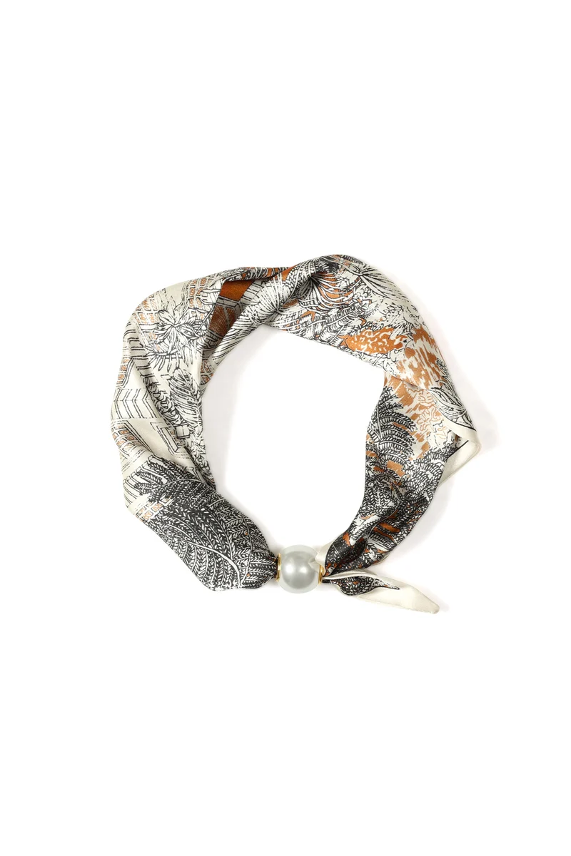 Dames Zomersjaal – Polyester – Kleurrijk Onregelmatig Design