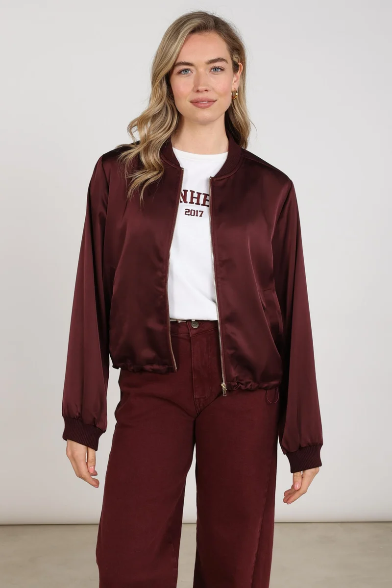 Jacket Dena Shiny Cherry NKF13127