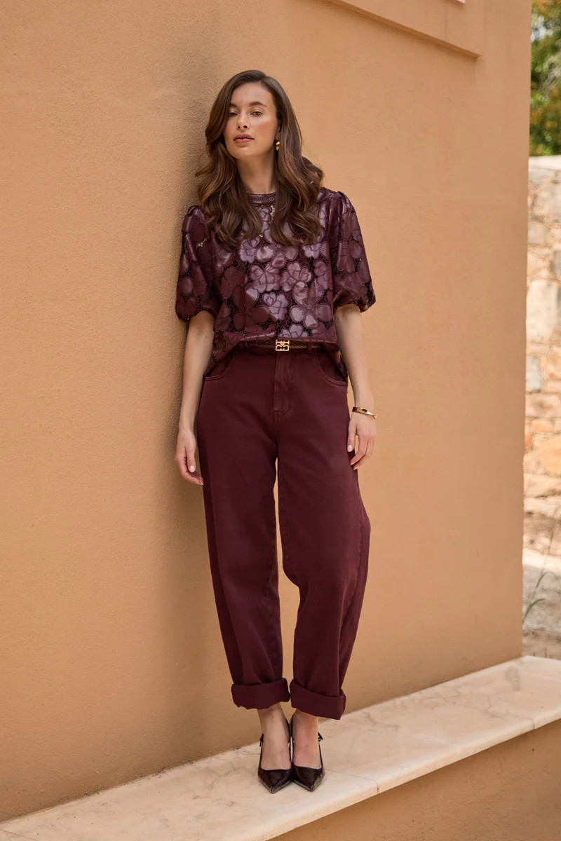 Jeans Petra Cherry NKF09097