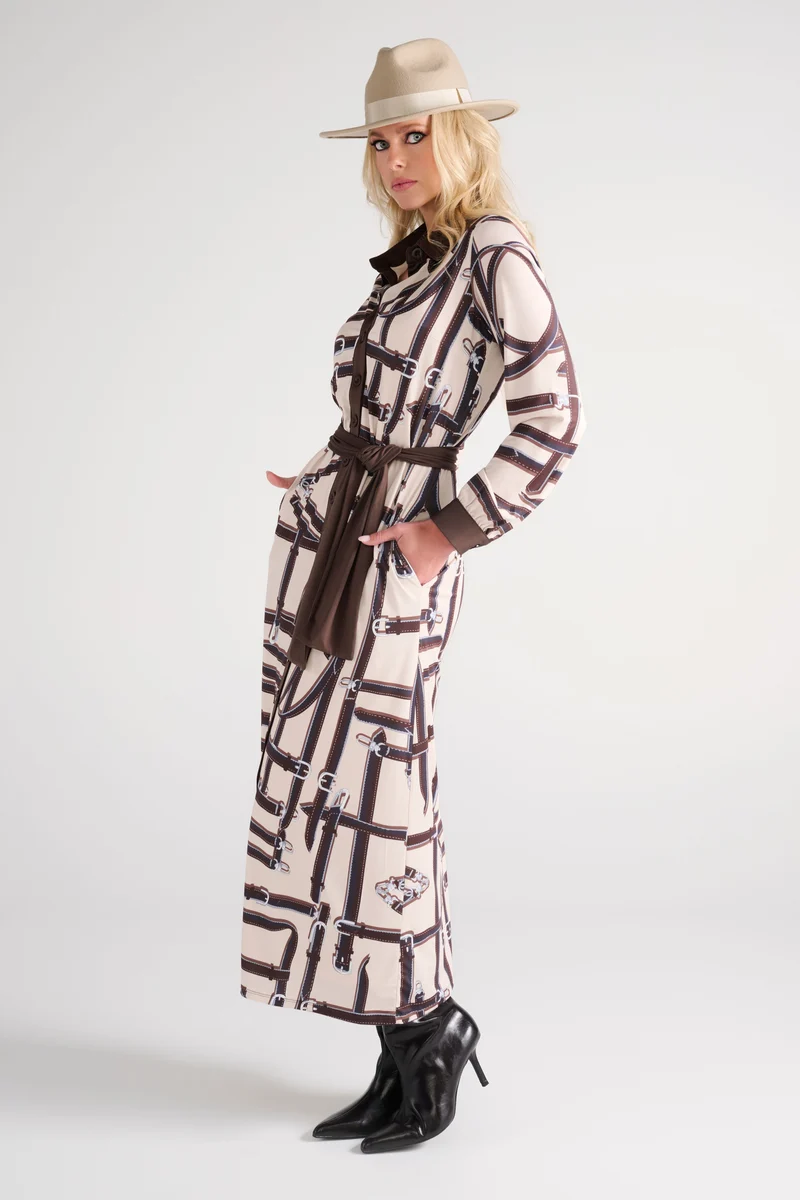 Jurk Maxi Met Print D102-P146