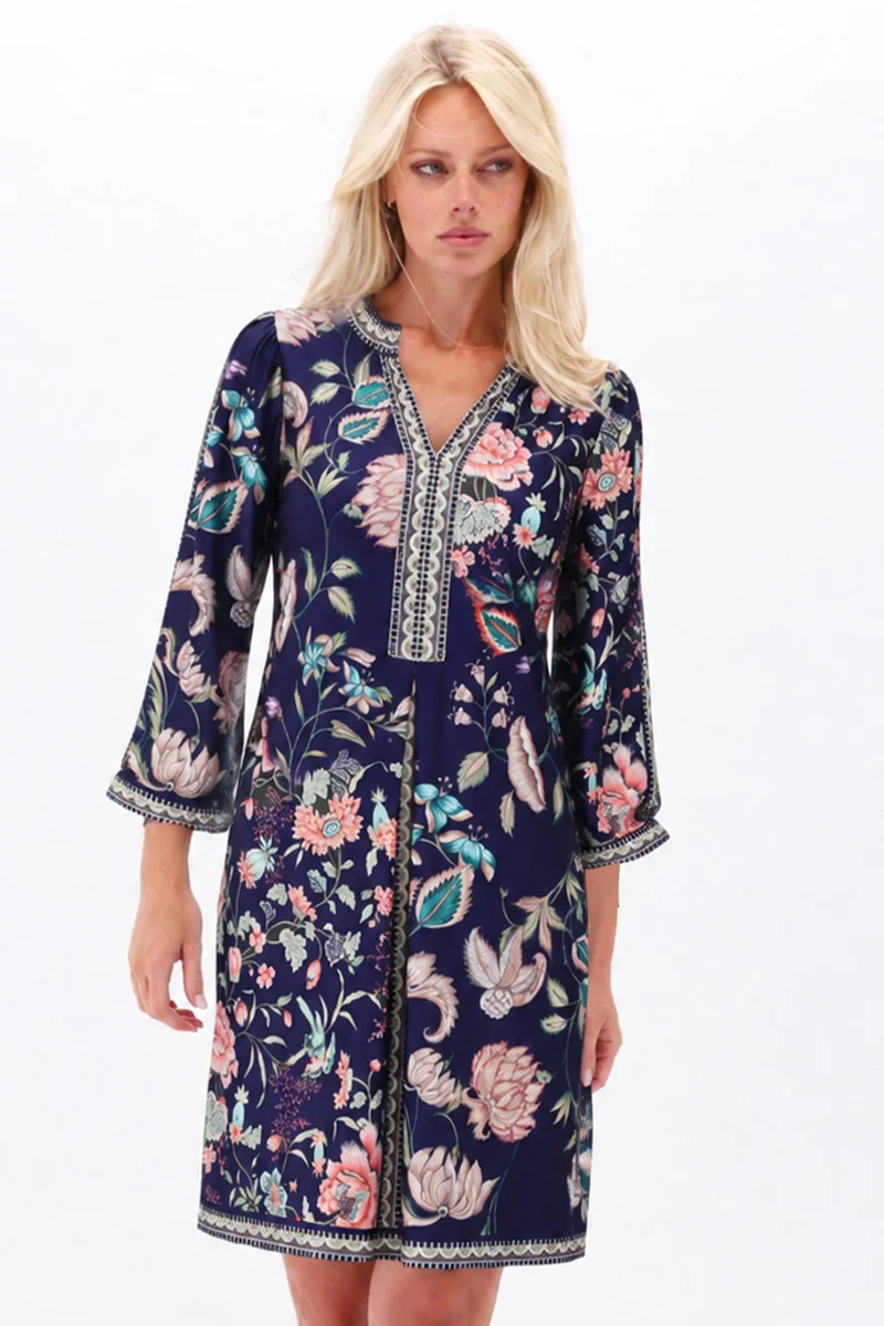 Jurk Met Bloemenprint D604-P178