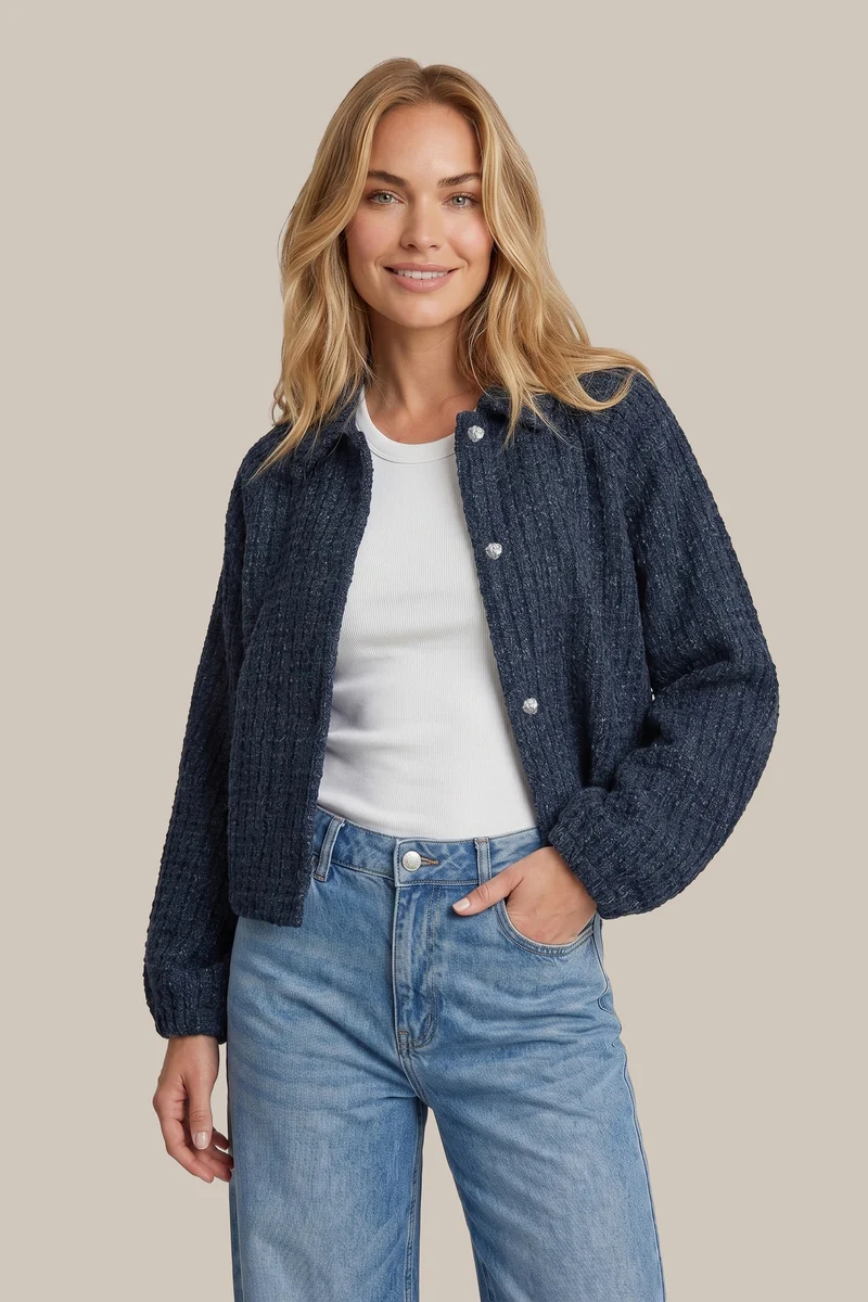 Jacket Keelin Denim Dark Blue