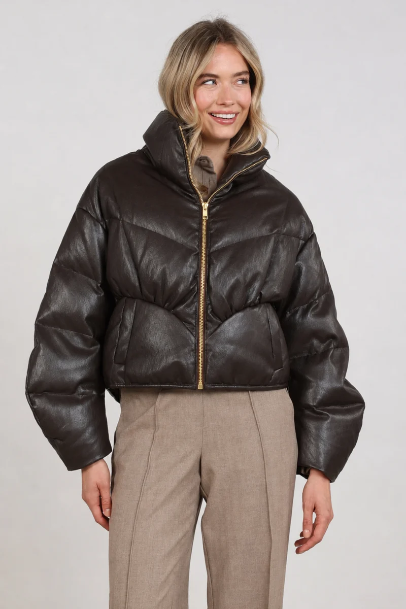 Jacket Angelina Chocolate NKF13161
