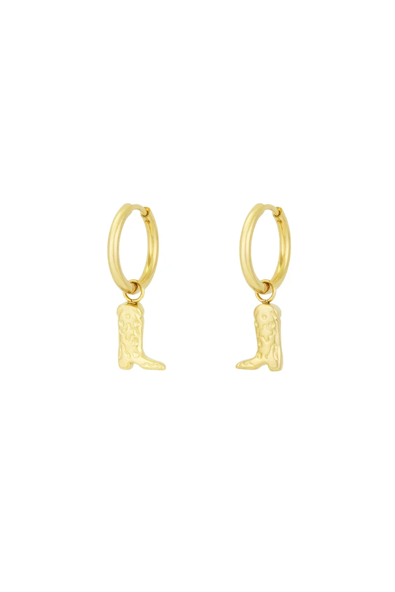 Hangende Oorbellen Dames – RVS – Goud & Zilver