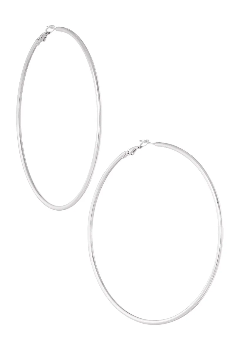 Hoepeloorbellen Dames – Roestvrij Staal – Goud & Zilver