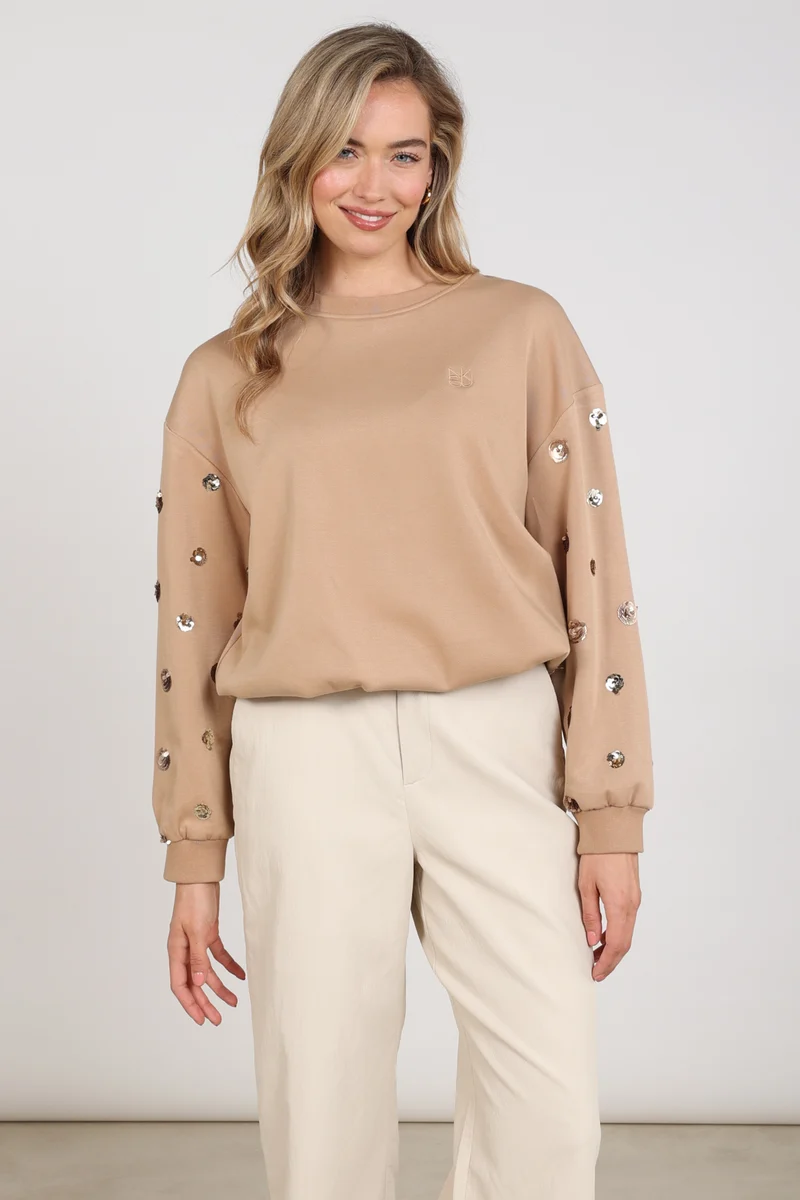 Trui Sara Paillet Toffee NKF03066