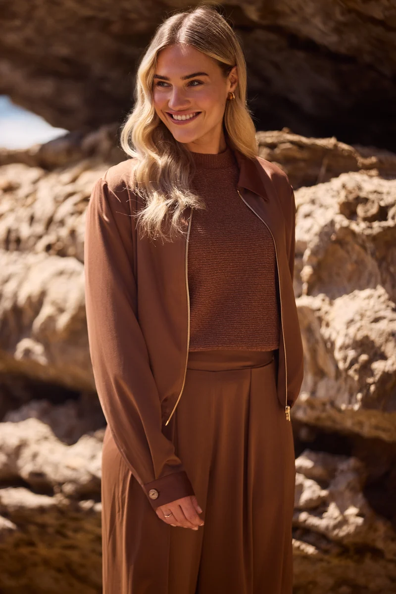 Jacket Doreen Espresso NKF13129