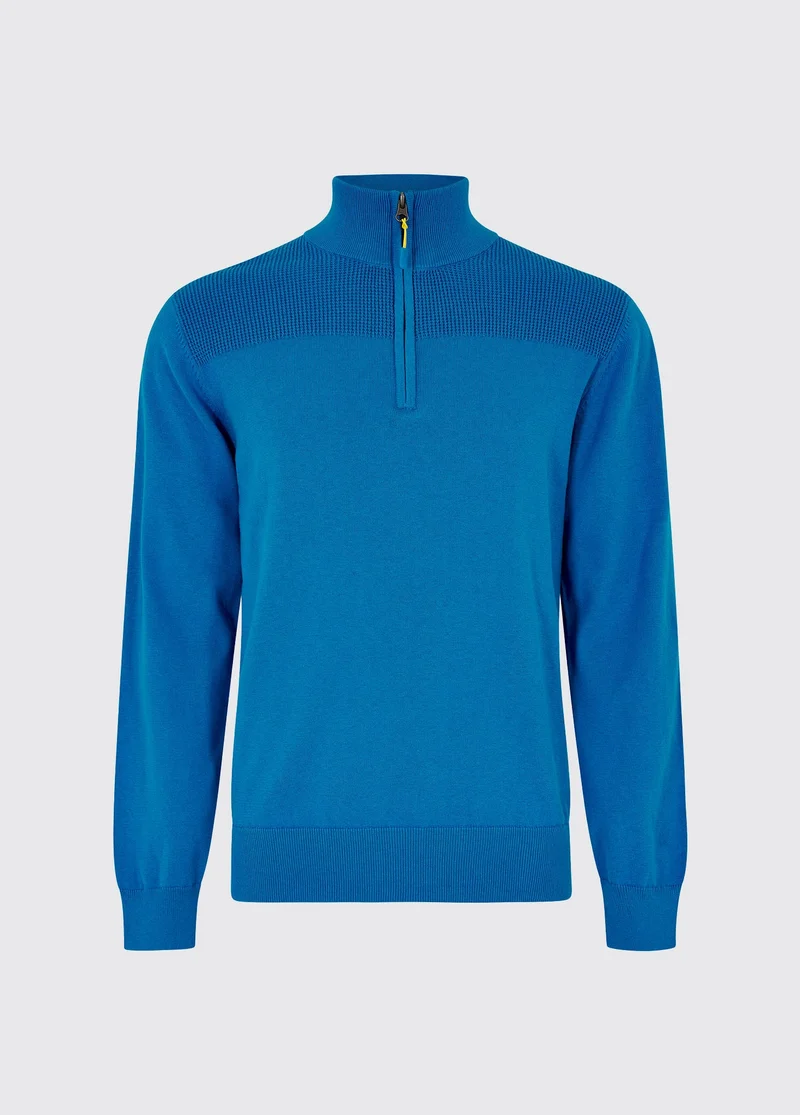 Richhill Cashmere sweater - Greek Blue
