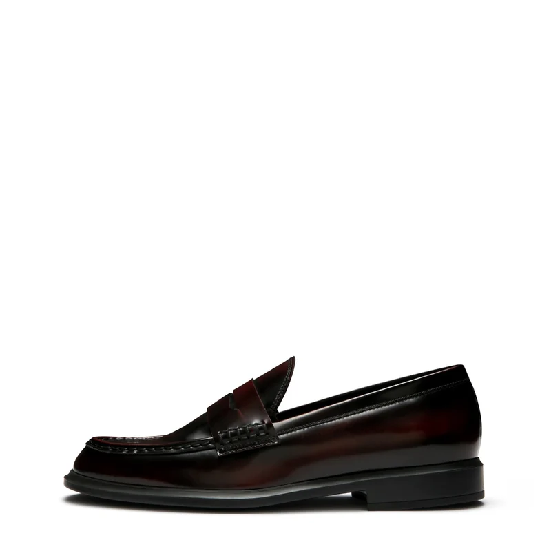 Isabel Bernard Vendôme Blandine Bordeaux Loafers van Kalfsleer IB51015-652-39