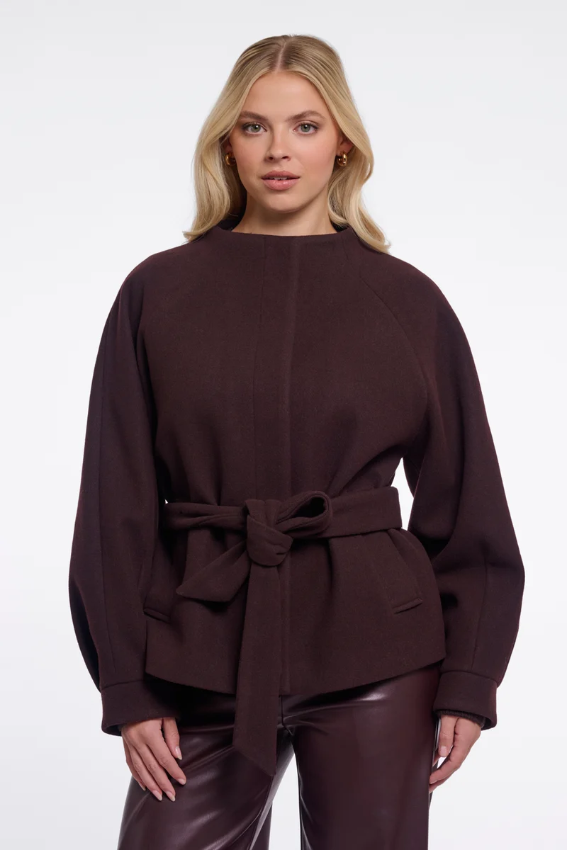 Jacket Cornelia Chocolate Bean