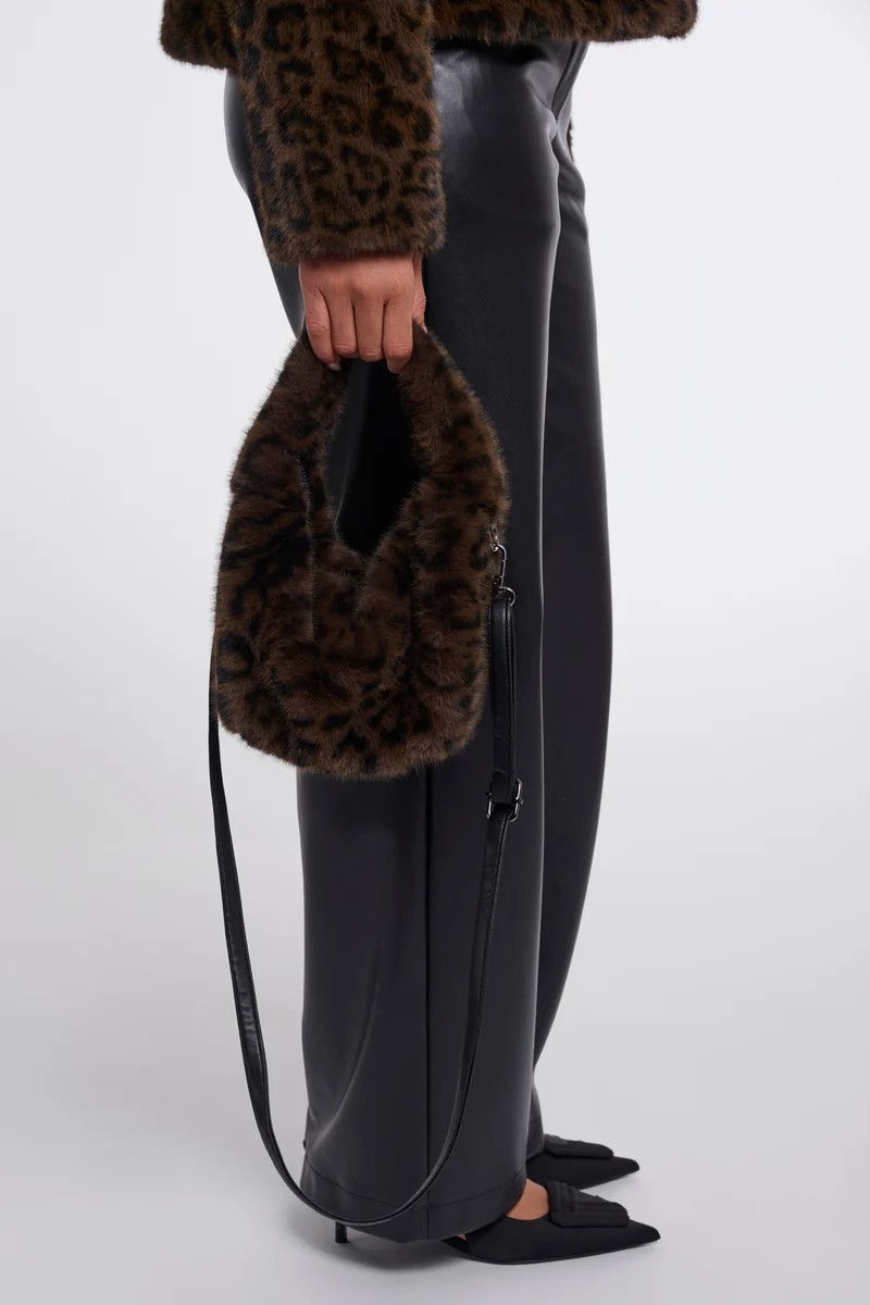 Tas Cheryl Brown Leopard