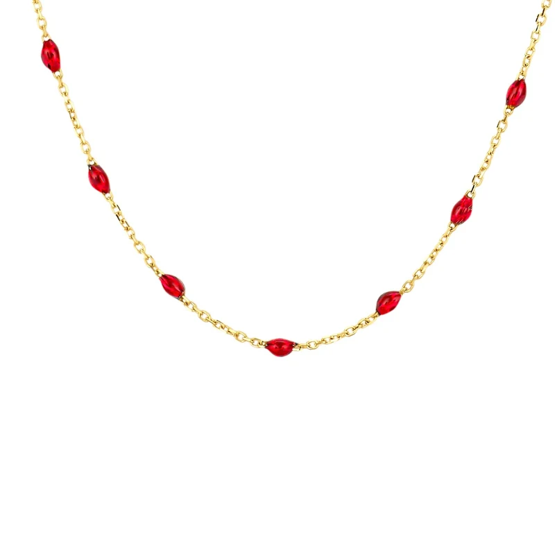 Blush 14 karaat Gouden Ketting 3162YRR