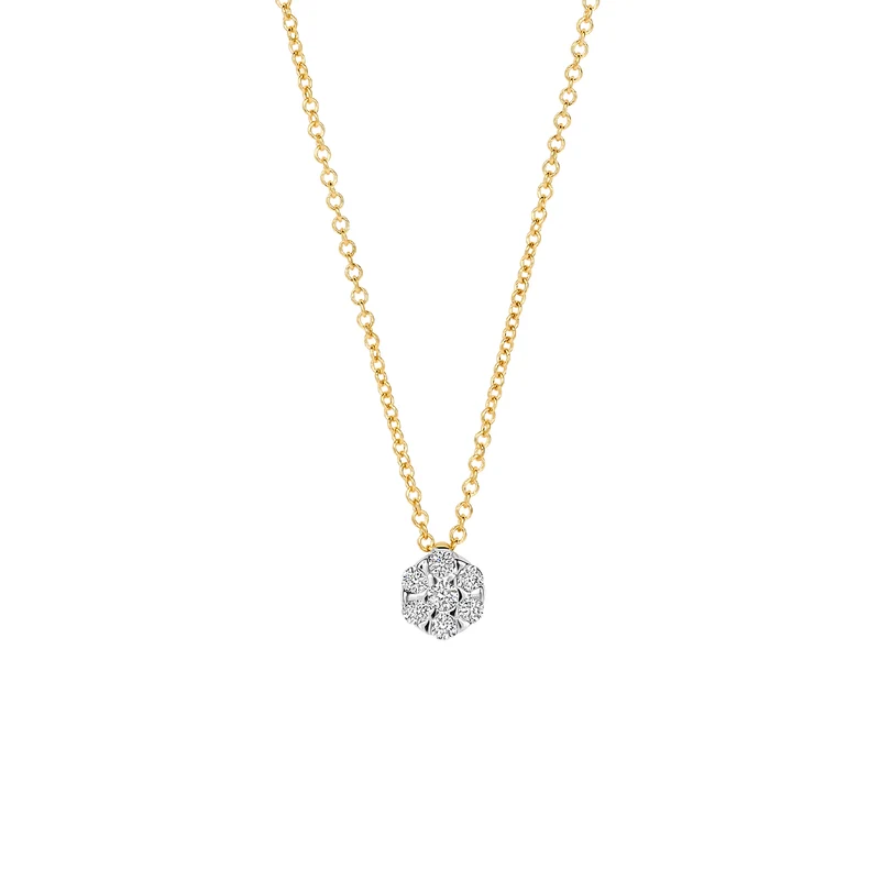 Blush Natural Diamonds 14 karat gold Necklace 3616BDI