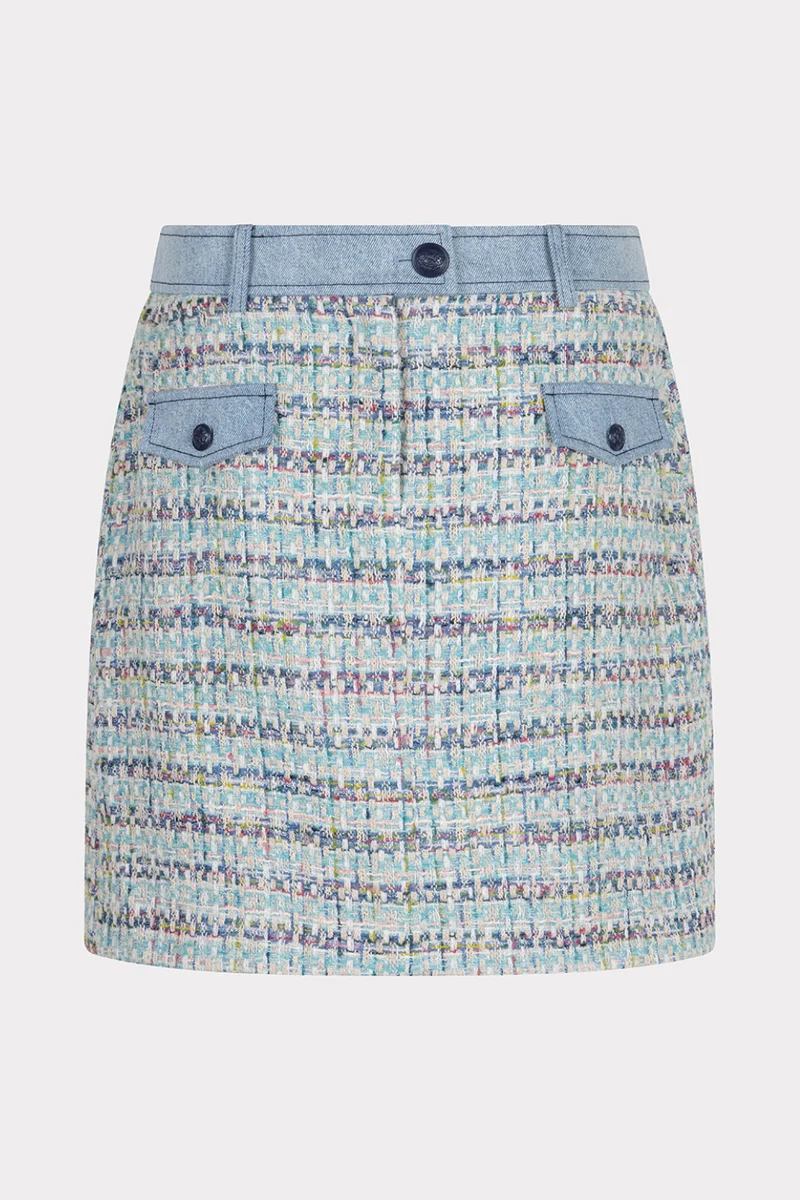 Rok Tweed Jeans Accent Blue SP.19001