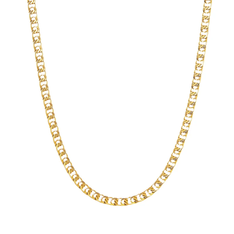 Mockberg Gold Plated Infinity Necklace MB0179