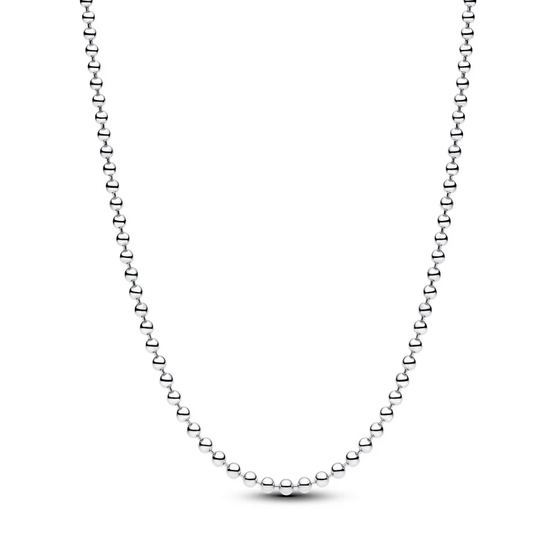 Pandora Moments 925 Sterling Silver Bead Necklace 394452C00-50