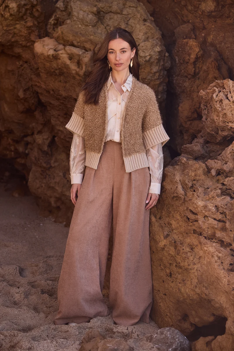 Broek June Toffee NKF09067