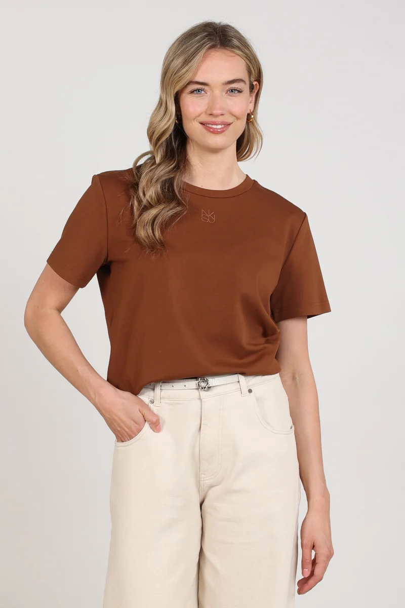 T-shirt Luna Espresso NKF04012