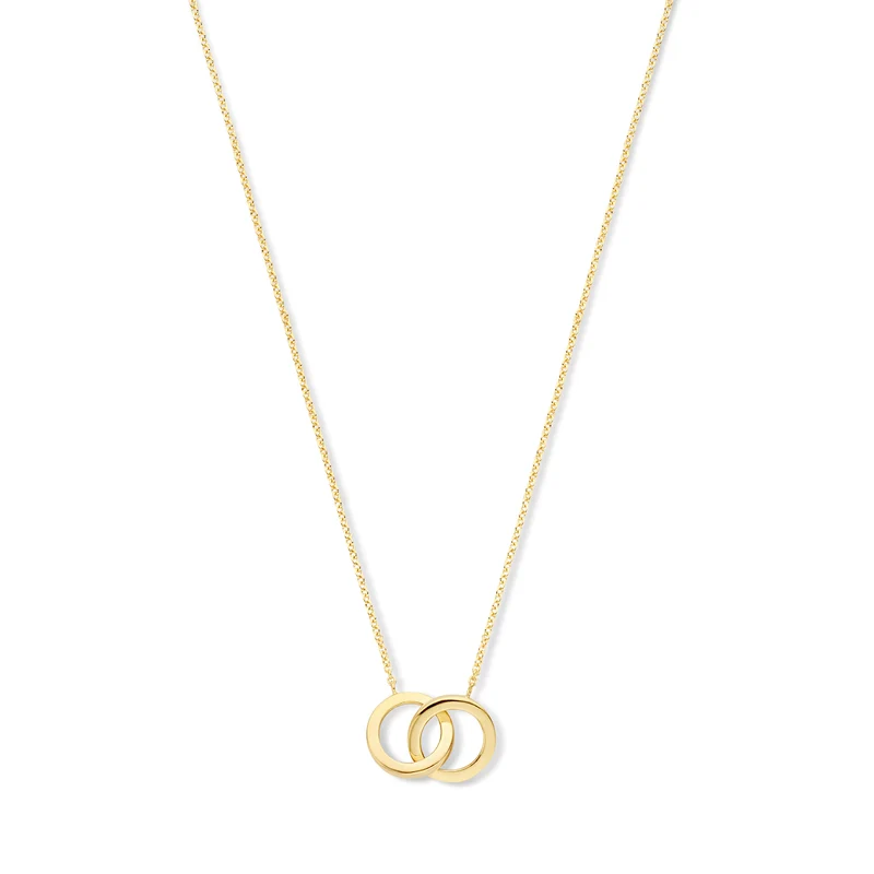 Isabel Bernard 14 Karaat Gouden Le Marais Zoé Ketting IB340131 (Lengte: 40.00-44.00 cm)