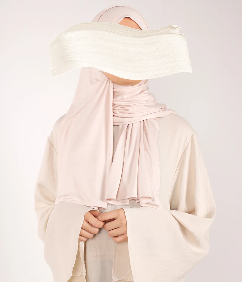 Soft Viscose Scarf 70*200 - FNR - Nude Pink
