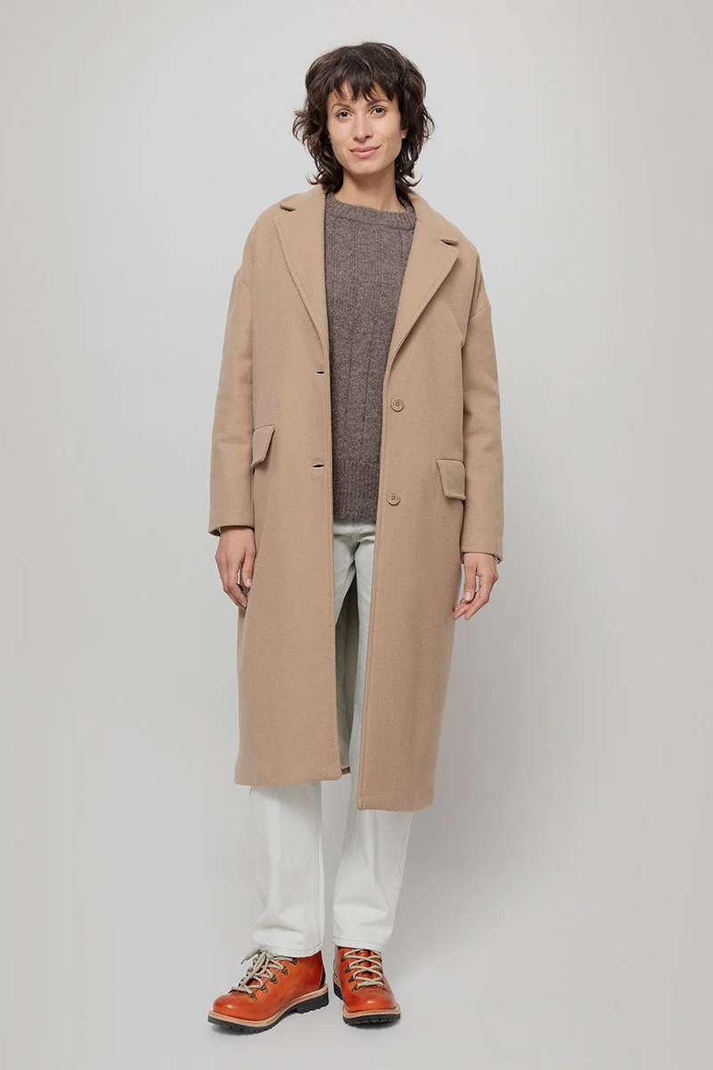 Cappotto Donna Lana Rigenerata Mara
