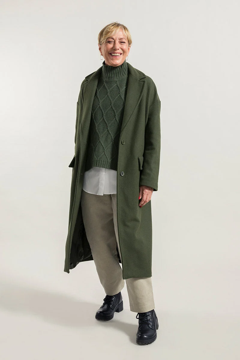 Cappotto Donna Lana Rigenerata Mara