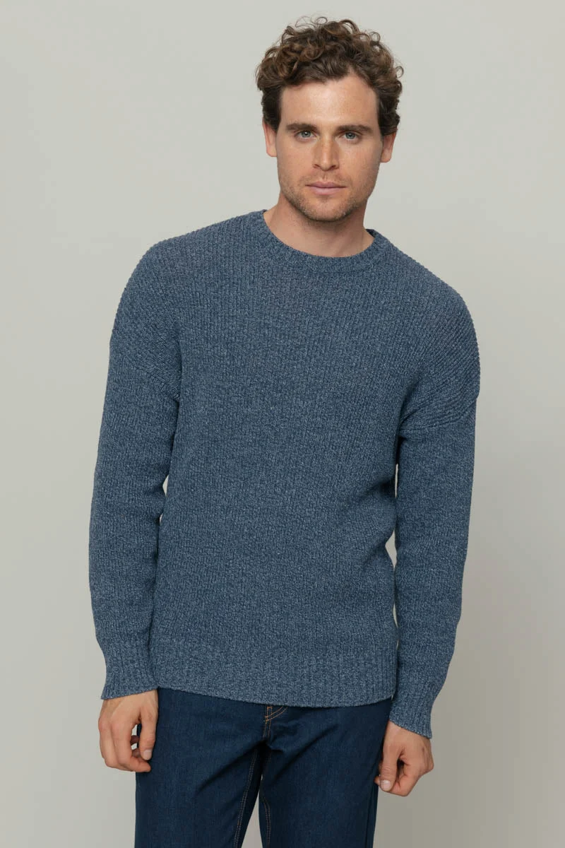 Maglia Uomo Cotone Jeans Rigenerato Cosimo