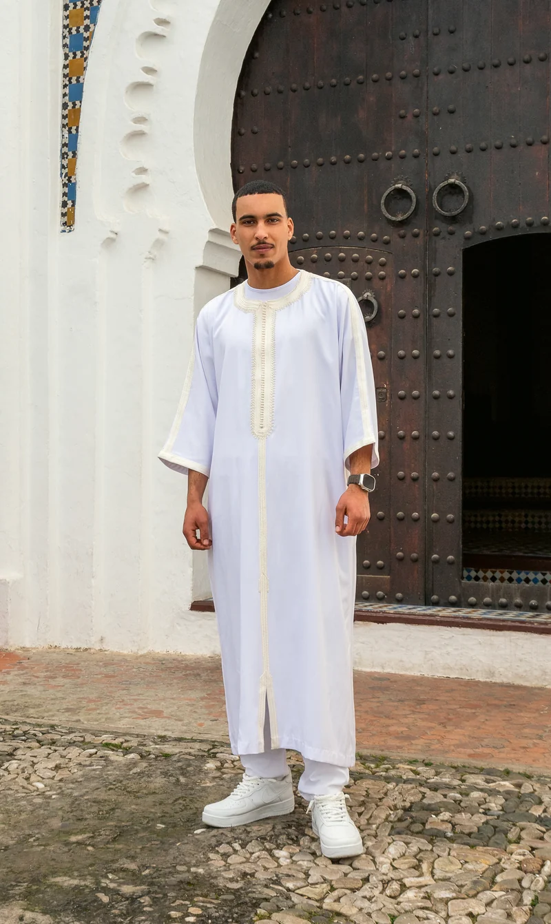 Al-Amir Royale Kandora - White
