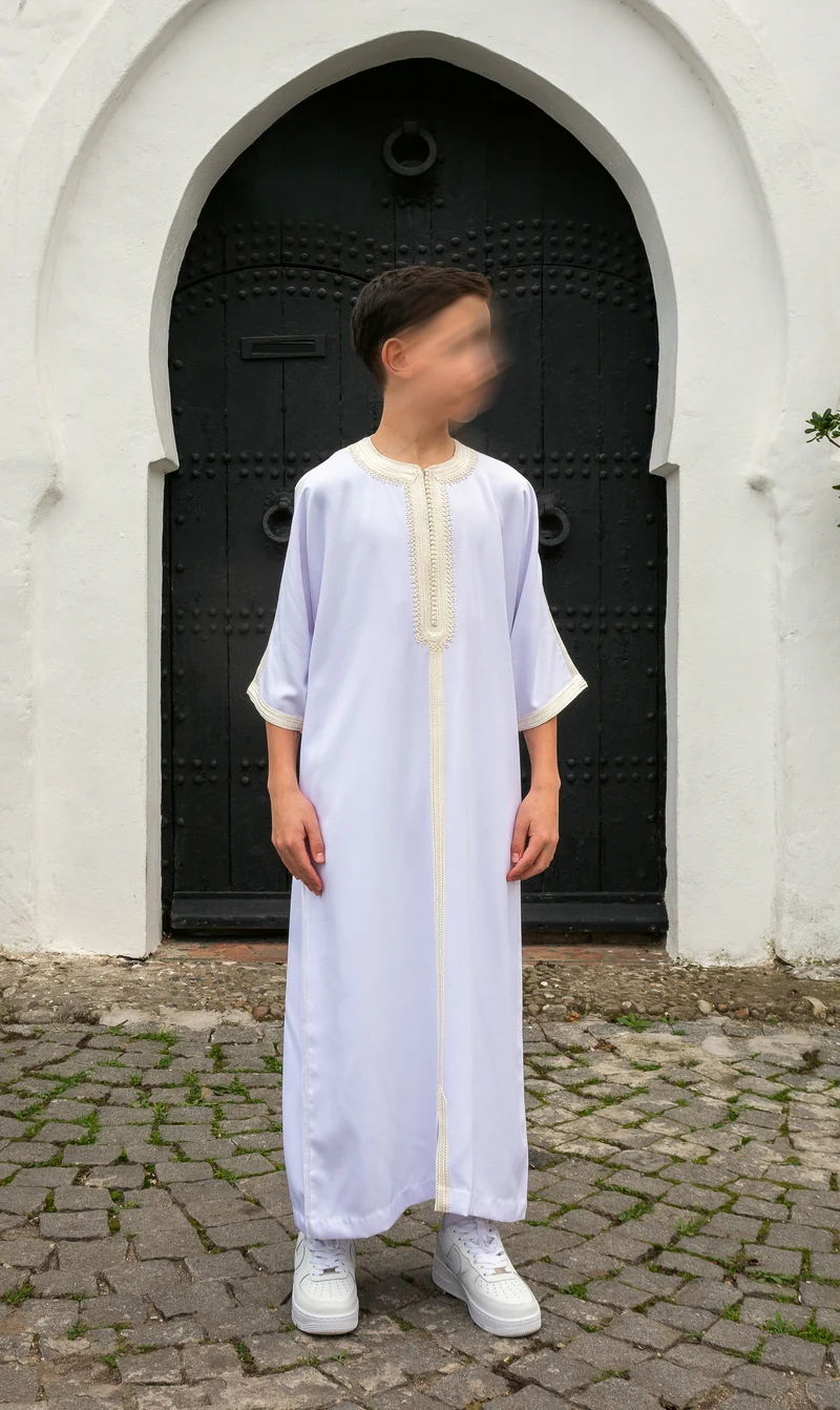 Qandora Al-Amir Boys - White