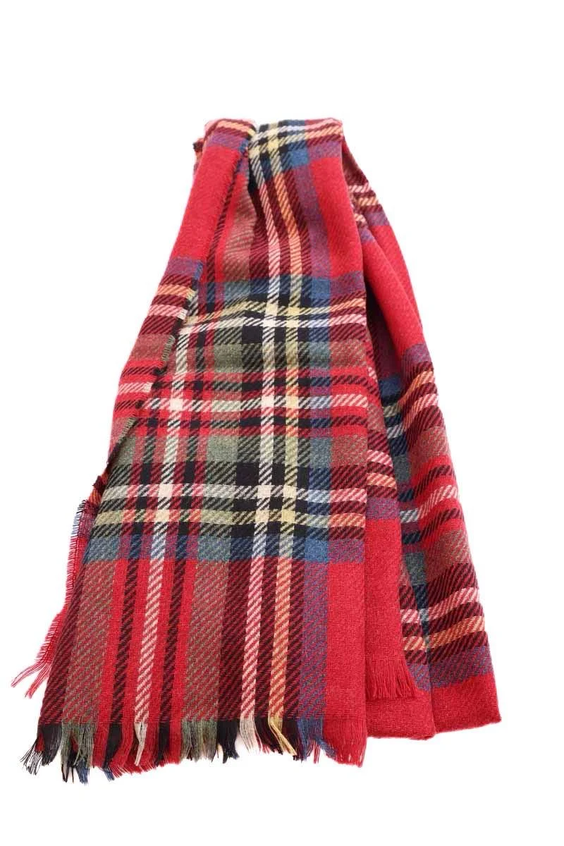 Lochcarron Wolle Kaschmir Stola Royal Stewart